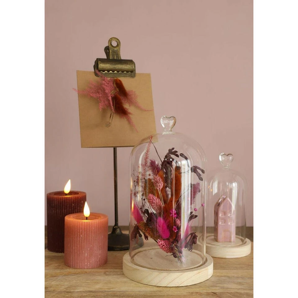 Ideas4seasons Decoratie Stolp - Hartje - D14 X H24 Cm 3 Ideas4seasons Decoratie Stolp - Hartje - D14 X H24 Cm - Afbeelding 3