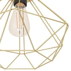 EGLO Tarbes Plafondlamp - E27 - Ø 32,5 Cm - Goud 9 EGLO Tarbes Plafondlamp - E27 - Ø 32,5 Cm - Goud -Leenbakker Winkel dbb1d990fc564f72a15e025107f77f78