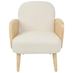 DVENBERG - Fauteuil - Lichtbeige/Lichtbruin - Stof -Leenbakker Winkel dc81bfd1eafc4b74b069ed868f2fbab3