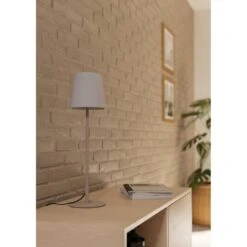 EGLO Fiorana Tafellamp - E14 - 53 Cm - Zandkleur/Beige/Wit -Leenbakker Winkel e0378ec57916415ebfc40692631a4d4e