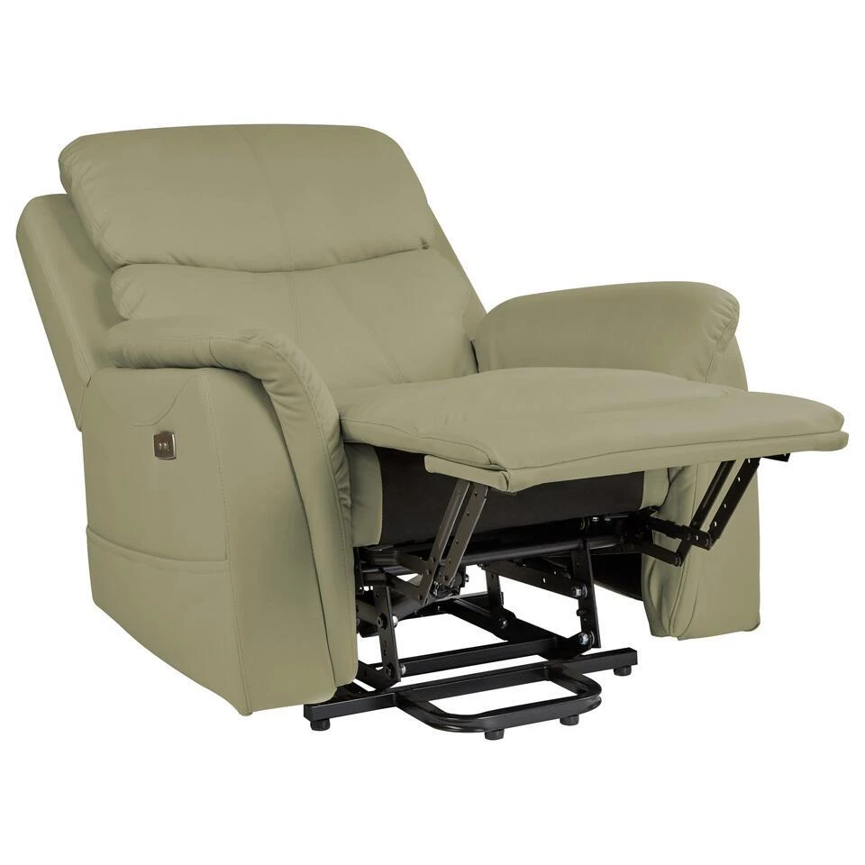 GLORIE - Massagestoel - Groen - Kunstleer 7 GLORIE - Massagestoel - Groen - Kunstleer - Afbeelding 7