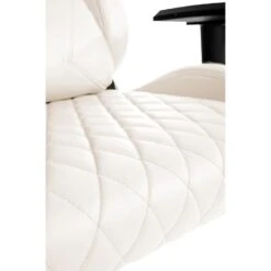 CLP Bureaustoel Keren Zwart Frame - Echt Leer - Wit -Leenbakker Winkel e30f1fa429fc424787145722bbc26c47