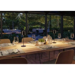 Paulmann Gilo Tafellamp - Voor Binnen En Buiten - Zwart -Leenbakker Winkel e35a808942c7492197965dcd182670ad