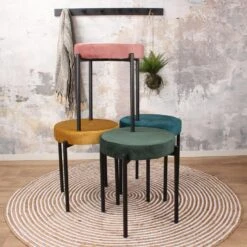 DS4U - Mika Velvet Kruk Groen -Leenbakker Winkel e4672ff484564b82b60b9ce358699e92 1