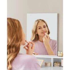 Bobbel Home - Kaptafel Met Rechthoekige Spiegel - Wit -Leenbakker Winkel e4eb7e6e0295444d8462b6254cfa4a2f