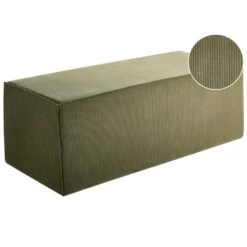 VINITA - Poef - Donkergroen - Corduroy 9 VINITA - Poef - Donkergroen - Corduroy -Leenbakker Winkel e4f09b51c23c4bf68d20d0f9f70c0155
