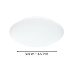 EGLO Ella Plafonnière - E27 - 35 Cm - Wit -Leenbakker Winkel e5e51f2a51614eff8d00505536e75f53