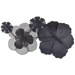 Beliani Wanddecoratie SCANDIUM - Rood Ijzer -Leenbakker Winkel e624bc0acc7f464594418e235f662d03