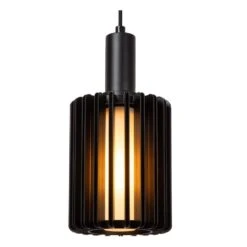 Lucide LAMBRES Hanglamp - Zwart -Leenbakker Winkel e64795041ba24682957a84710834f056
