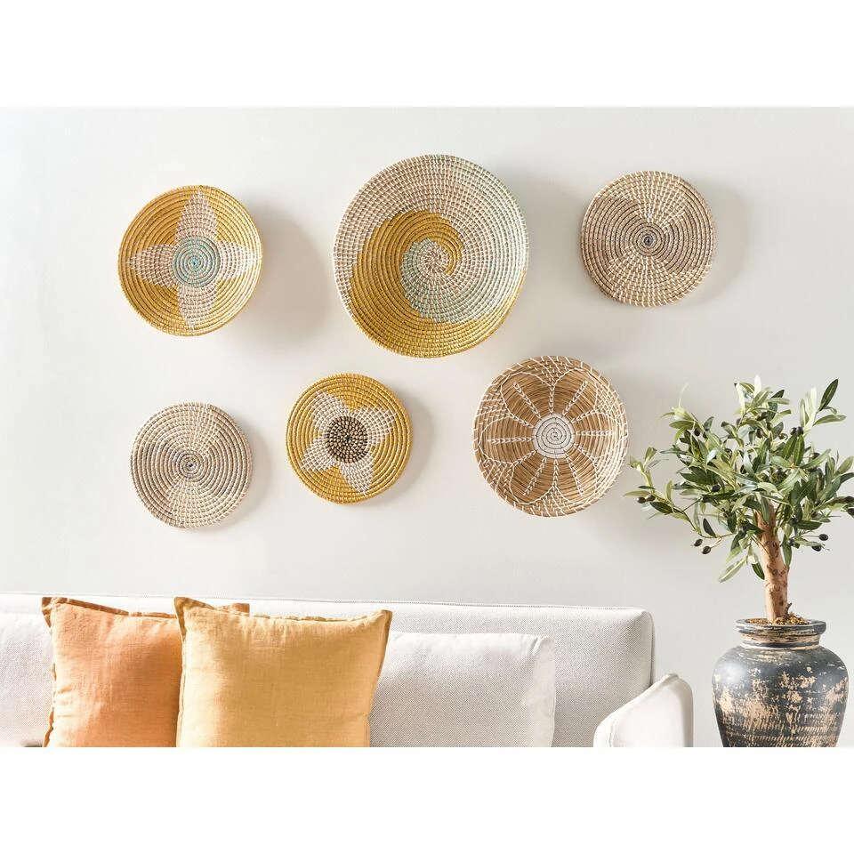 BACNINH - Wanddecoratie - Meerkleurig - Zeewier 2 BACNINH - Wanddecoratie - Meerkleurig - Zeewier - Afbeelding 2