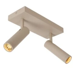 Lucide GRADO Plafondspot - Taupe -Leenbakker Winkel ea58c9724bb54c3e8f5657da54c729ab