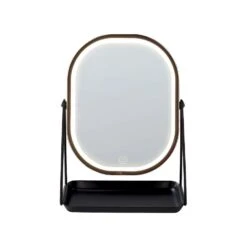 Beliani Make-up Spiegel DORDOGNE - Roségoud Metaal -Leenbakker Winkel eaba77d4efc74009a99ea6a2db07571c