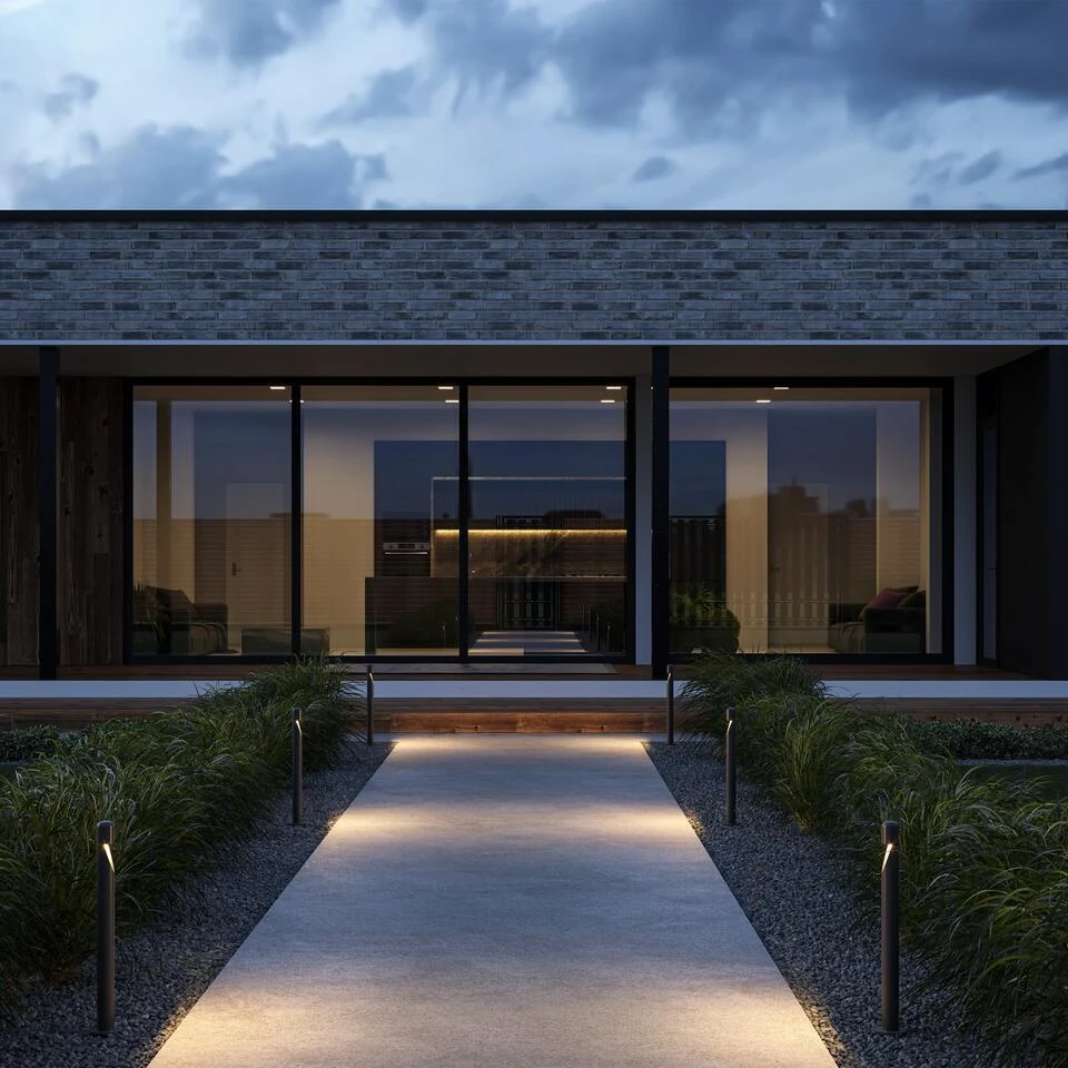 Maytoni Outdoor - Landschapsverlichting Hagen - Grafiet - Ø5 4 Maytoni Outdoor - Landschapsverlichting Hagen - Grafiet - Ø5 - Afbeelding 4