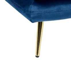 GONESSE - Chaise Longue - Blauw - Fluweel 19 GONESSE - Chaise Longue - Blauw - Fluweel -Leenbakker Winkel ebc74298752d4c54a9e6cac30a465913