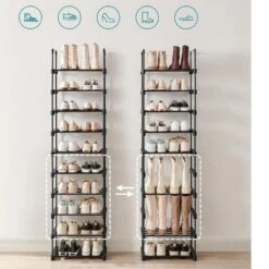 Metalen Schoenenrek Met 10 Planken, Standplank, Multifunctioneel 12 Metalen Schoenenrek Met 10 Planken, Standplank, Multifunctioneel -Leenbakker Winkel ebd0f2f930c344e1b0cc7d65428d3ad3