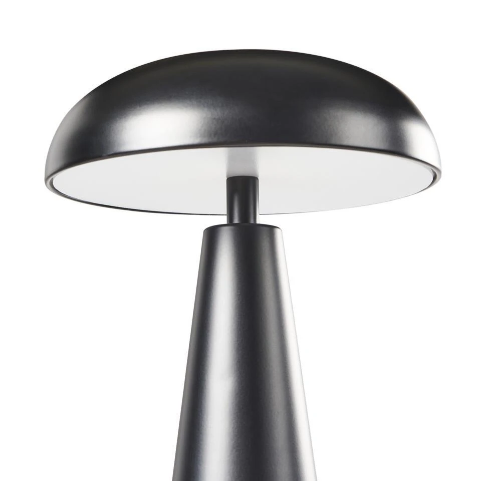 BOCONO - Draadloze LED Tafellamp - Zwart - IJzer 5 BOCONO - Draadloze LED Tafellamp - Zwart - IJzer - Afbeelding 5