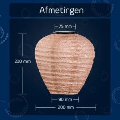 LUMIZ Solar Lampion Mosaic Balloon - 20 Cm - Roze -Leenbakker Winkel ed69408b18f44d479fc736bc5845d628