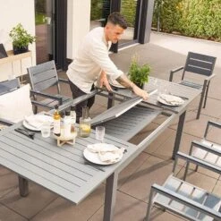 Merkloos HOME DELUXE CASA Tuintafel -Leenbakker Winkel eef2619a030d45868edc6203ddfd953a