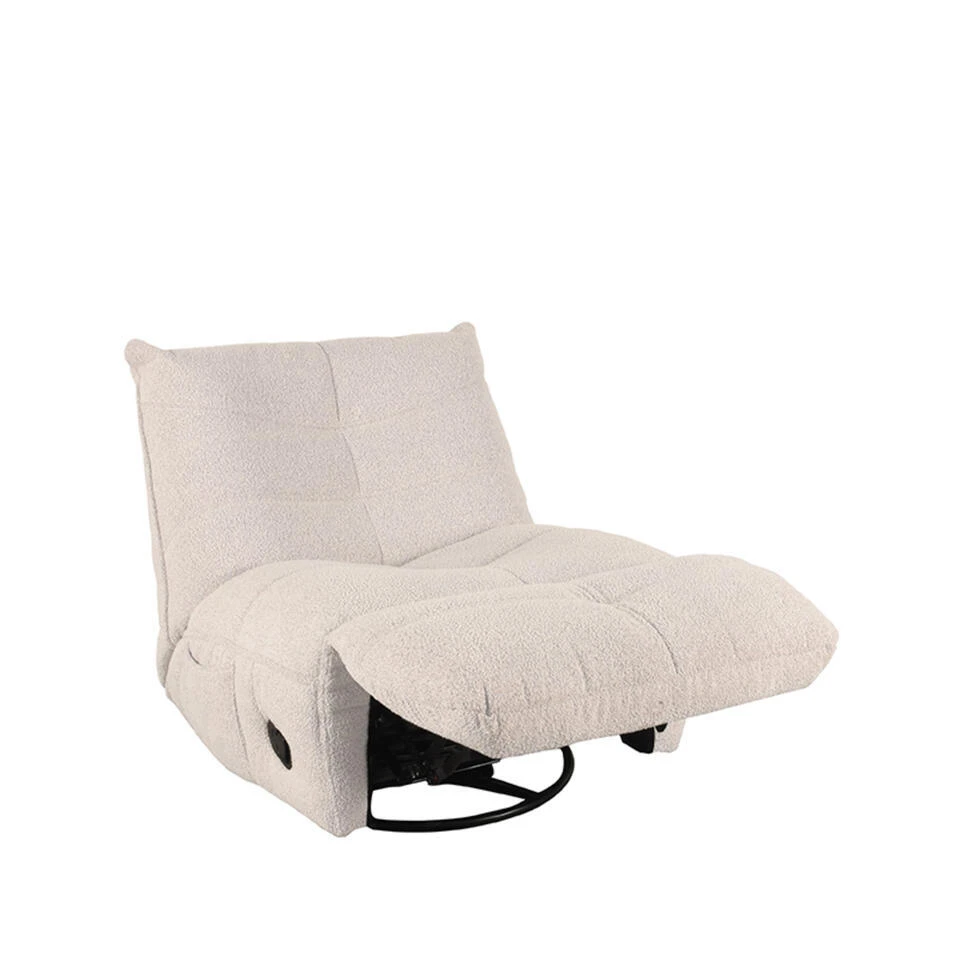 LABEL51 Fauteuil Take It Easy - Naturel - Boucle 3 LABEL51 Fauteuil Take It Easy - Naturel - Boucle - Afbeelding 3
