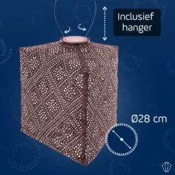LUMIZ Solar Lampion Topaze Triangle - 28 Cm - Plum 12 LUMIZ Solar Lampion Topaze Triangle - 28 Cm - Plum -Leenbakker Winkel f08ad27c7b314ba1855b085a1a06e5db