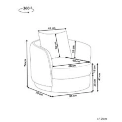 ANDALEN - Fauteuil - Groen - Polyester -Leenbakker Winkel f31c2bd987d943029f9a99c74890ea5d