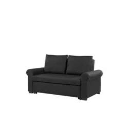 Beliani Slaapbank - SILDA Zwart Polyester -Leenbakker Winkel f5119f6e34b24f55af3baeba17d684f5