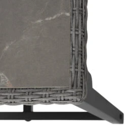 Tectake Wicker Bartafel Kutina Met 4 Stoelen Latina, Grijs -Leenbakker Winkel f556d4341bb643c4831031c5ab5e67a9