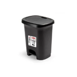 PlasticForte Pedaalemmer - Zwart - Kunststof - 8 L - 30 Cm -Leenbakker Winkel f7044f84b16341f18348e86c9bf5c224