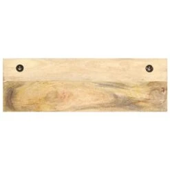 VidaXL Wandkapstok 60x15x20 Cm Massief Ruw Mangohout -Leenbakker Winkel f7e020904a004775a208945a7a8bf2c4