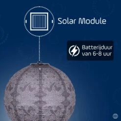 LUMIZ Solar Lampion Marrakesh Rond - 30 Cm - Paars -Leenbakker Winkel f91051e1486e4a7b93f547fac8f98c2a