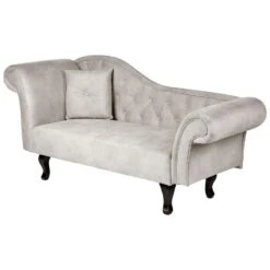 LATTES II - Chaise Longue - Taupe - Linkerzijde - Fluweel -Leenbakker Winkel f940082b36174ee09b7fa49b2a18d37c