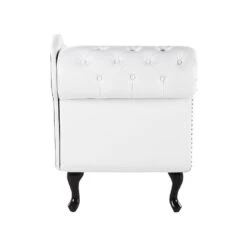 NIMES - Chaise Longue - Wit - Linkerzijde - Kunstleer -Leenbakker Winkel fa07fa3381f0435ca80eaa67d8b09873
