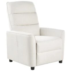 SANDE - Relaxfauteuil - Gebroken Wit - Stof -Leenbakker Winkel fa6cca645c1544de9ef7f1c7a633e163