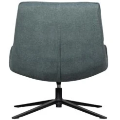 WOOOD Maudi Draaifauteuil - Polyester - Blue Stone - 84x74x86 -Leenbakker Winkel fa7c1e1441974054afc692f187ef42d8