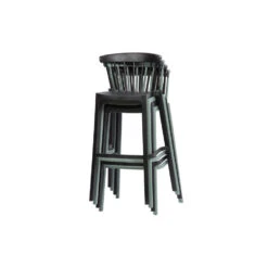 WOOOD Bliss Barstoelen Buiten - Kunststof - Groen - Set Van 2 -Leenbakker Winkel fc516dfb9f9848f780bef66a492ef2a8