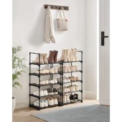 Metalen Schoenenrek Met 10 Planken, Standplank, Multifunctioneel 11 Metalen Schoenenrek Met 10 Planken, Standplank, Multifunctioneel -Leenbakker Winkel fcb1e0c300a44bb284369b6282036915