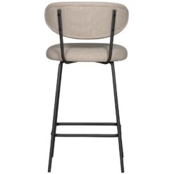 WOOOD Kjeld Barstoelen - Polyester - Naturel - Set Van 2 -Leenbakker Winkel fe555a59fe3c43848ca2454b6e6fb7ad