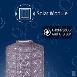 Lumiz Lampion Op Zonne Energie - Solar Tuinverlichting - Boedapest Set - 3 Stuks -Leenbakker Winkel feac1034e39f435db10b9dd33340ea1f