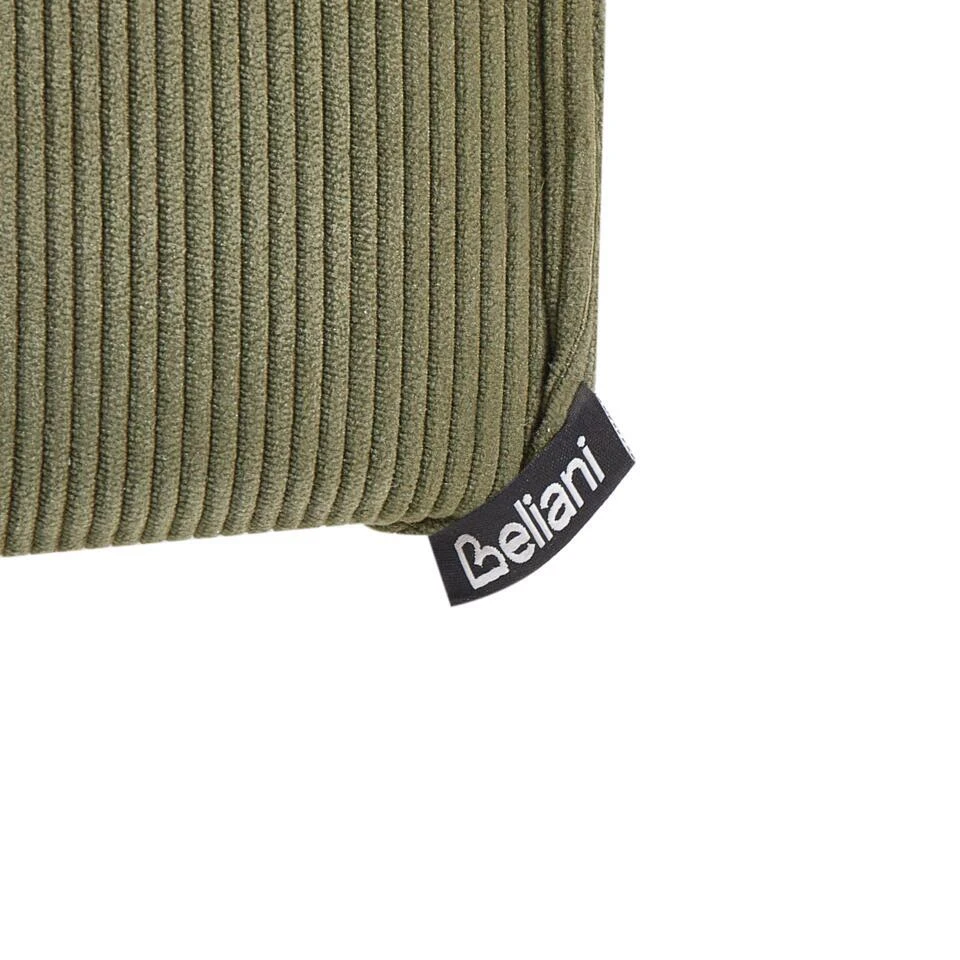 VINITA - Poef - Donkergroen - Corduroy 7 VINITA - Poef - Donkergroen - Corduroy - Afbeelding 7