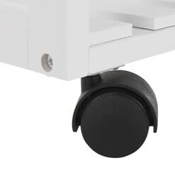 BOVES - Keukentrolley - Wit - MDF -Leenbakker Winkel ffc62f260f9a4f21b2fbb1b9d47c93c4