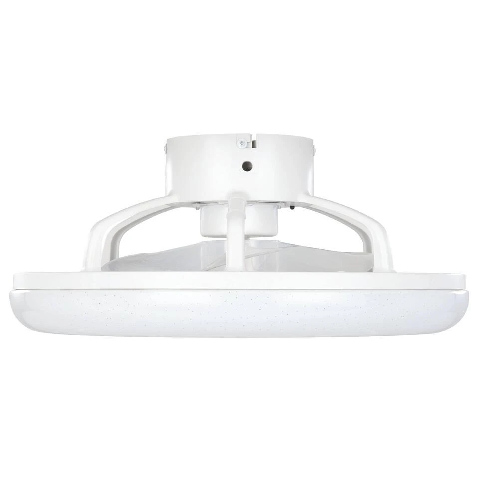 EGLO Kostena Plafondlamp Met Ventilator - LED-CCT - Wit, Zwart 4 EGLO Kostena Plafondlamp Met Ventilator - LED-CCT - Wit, Zwart - Afbeelding 4