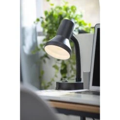 Bureaulamp Nevada - Zwart - 20x14x16 Cm -Leenbakker Winkel sf 60401010 1011